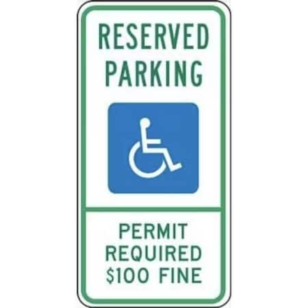 Accuform STATE SPECIFIC ADA ACCESS 24 X 12 FRA203RA FRA203RA